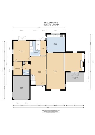 Floorplan - Beelenberg 3, 6171 GN Stein